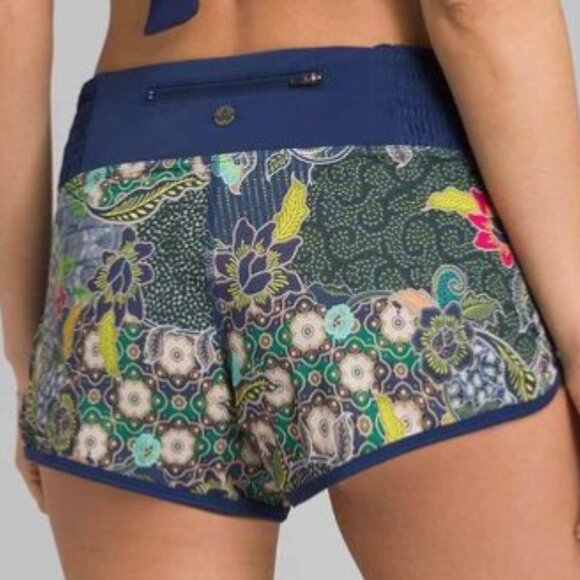 Prana Chantel Short Blue Anchor Kona Sm NWT W31191217 - Picture 2 of 3